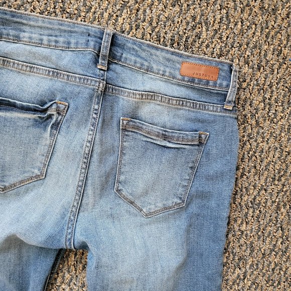 Premium Just USA Skinny Jeans Sz 11 Like New Condition - Picture 5 of 16